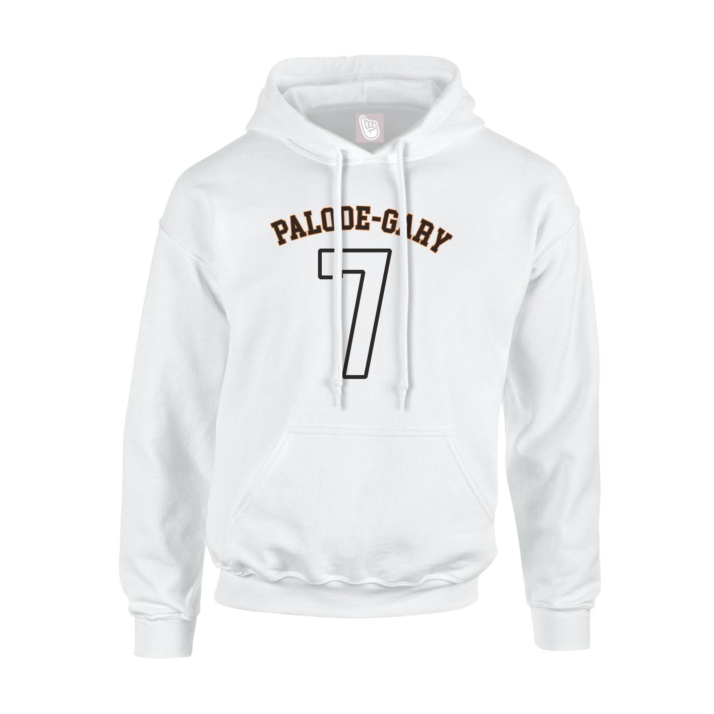 Hoodie — Shirsey Arch in White