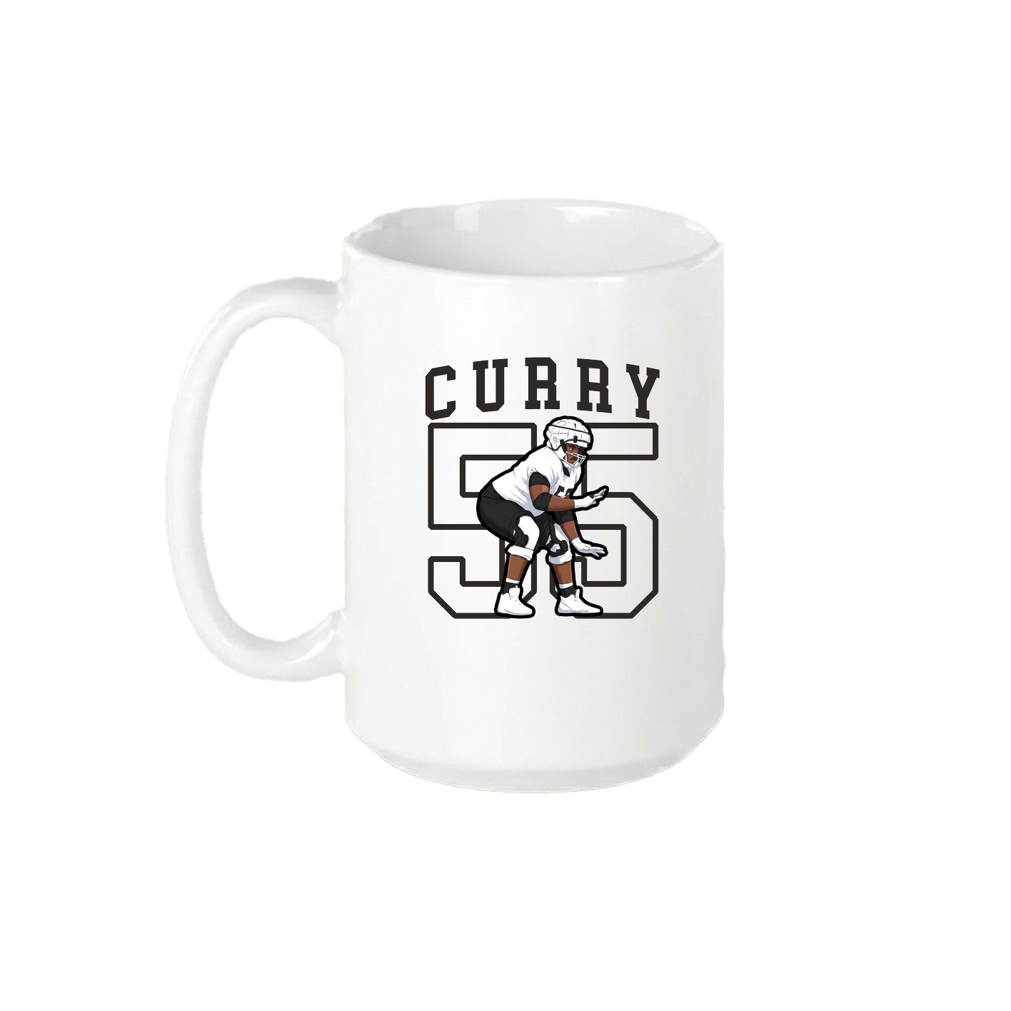 15oz Coffee Mug — Shirsey in White