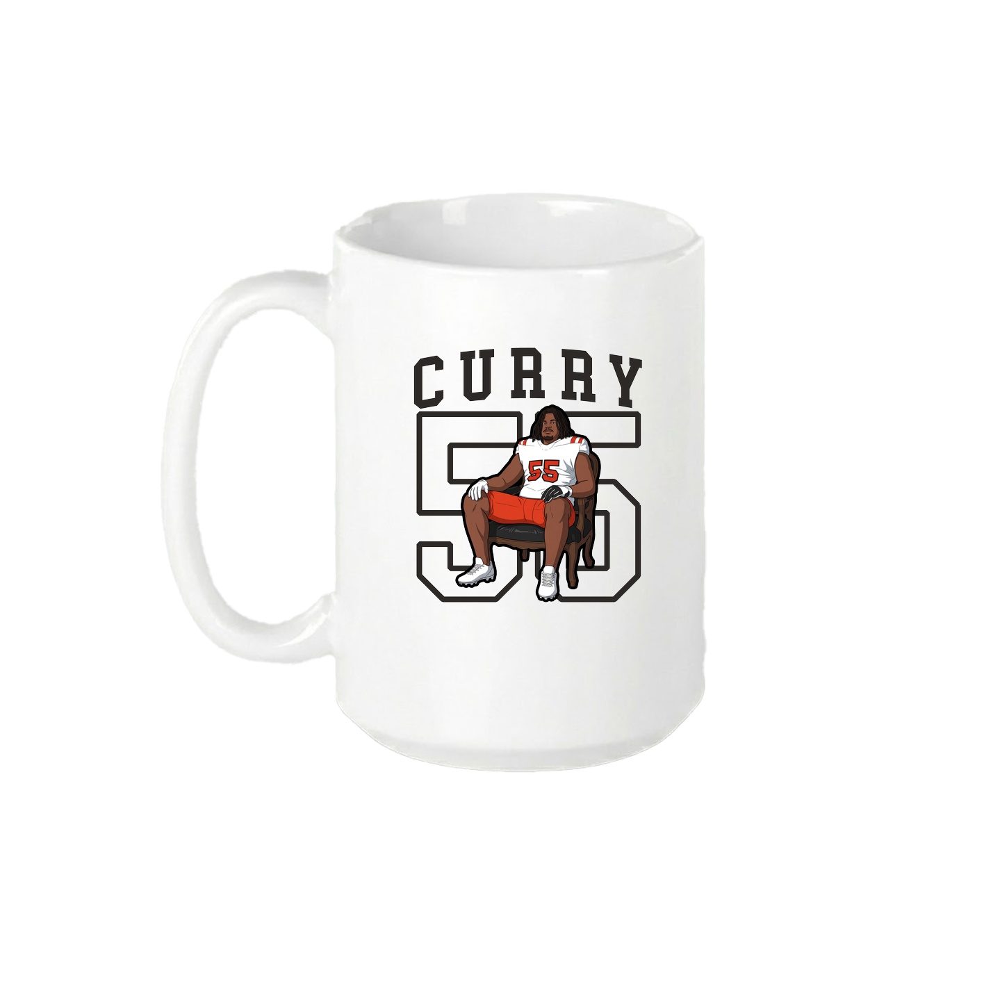 15oz Coffee Mug — Shirsey in White