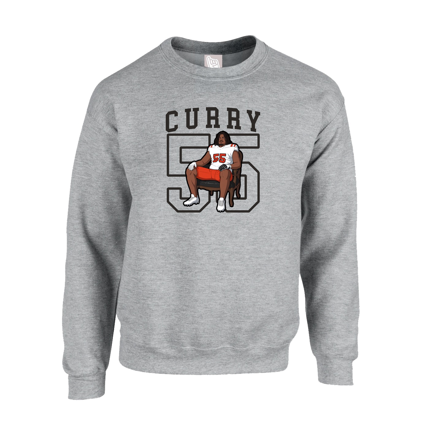 Fleece Crew — Shirsey in Grey