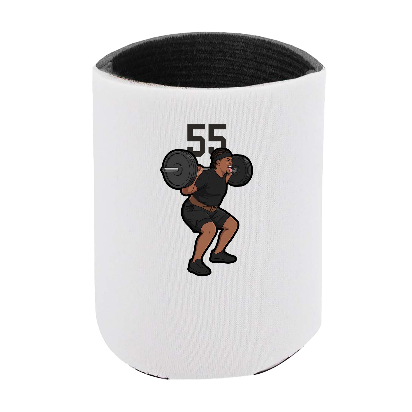 Can Holder — Number Top in White