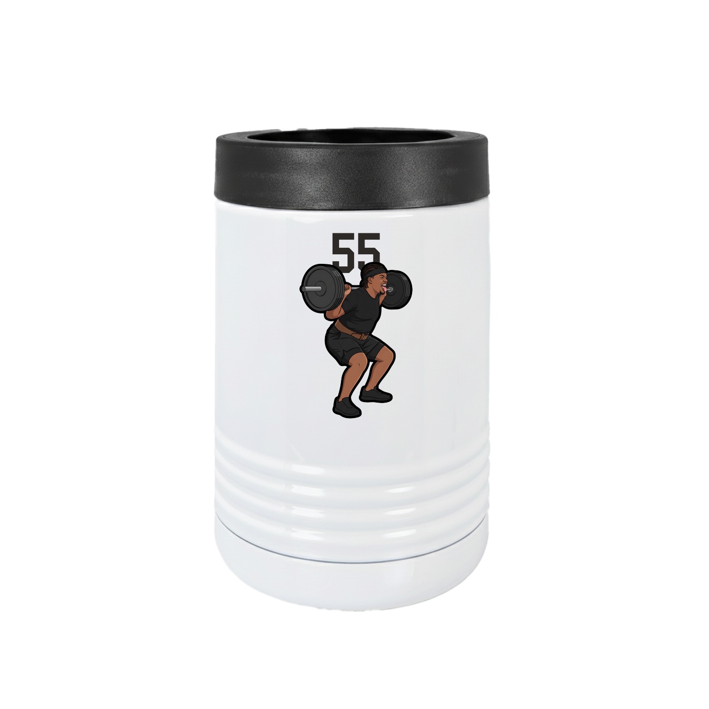 Beverage Holder — Number Top in White