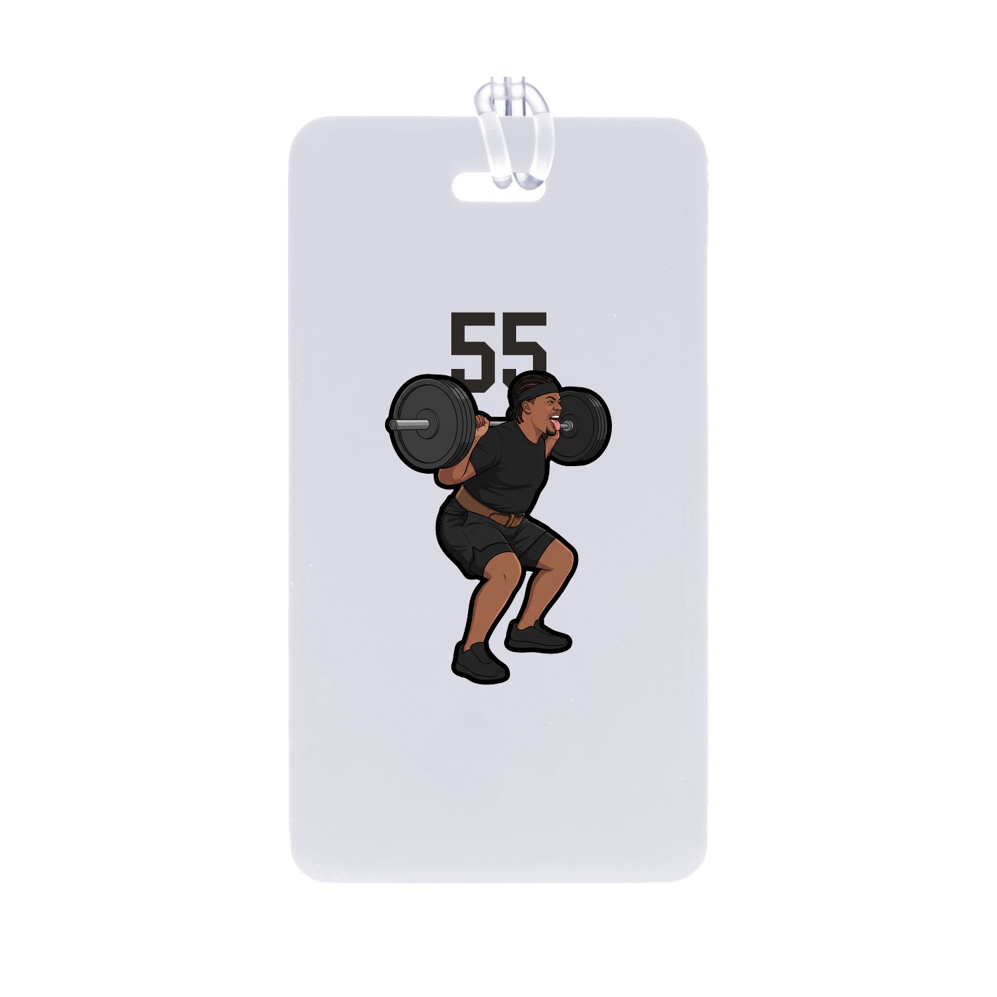 Bag Tag — Number Top in Classic