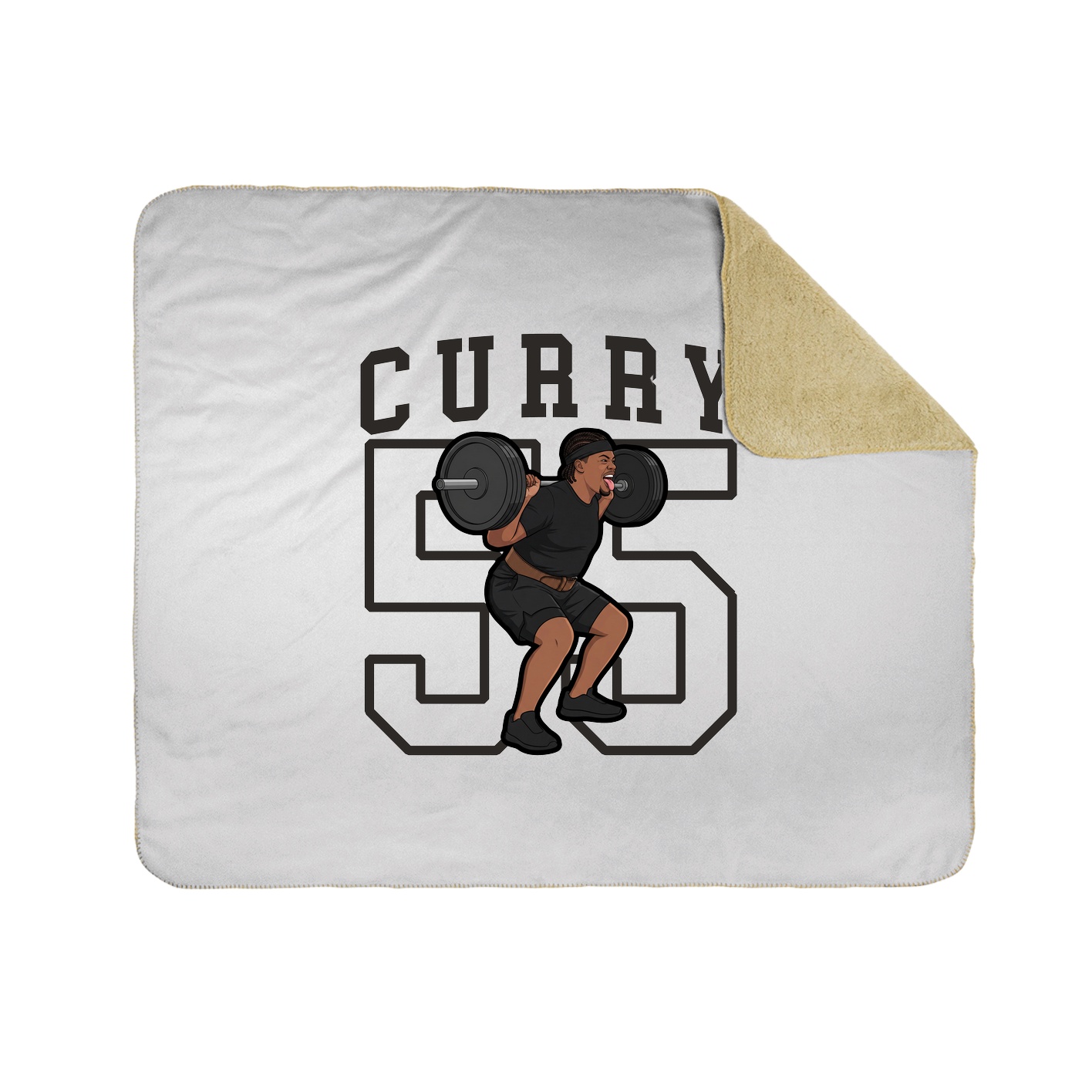 50x60 Sherpa Lined Throw Blanket