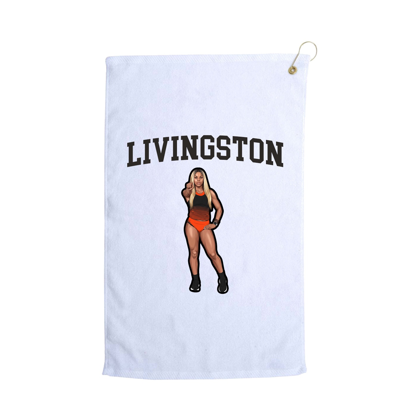 Golf Towel — Shirsey in White