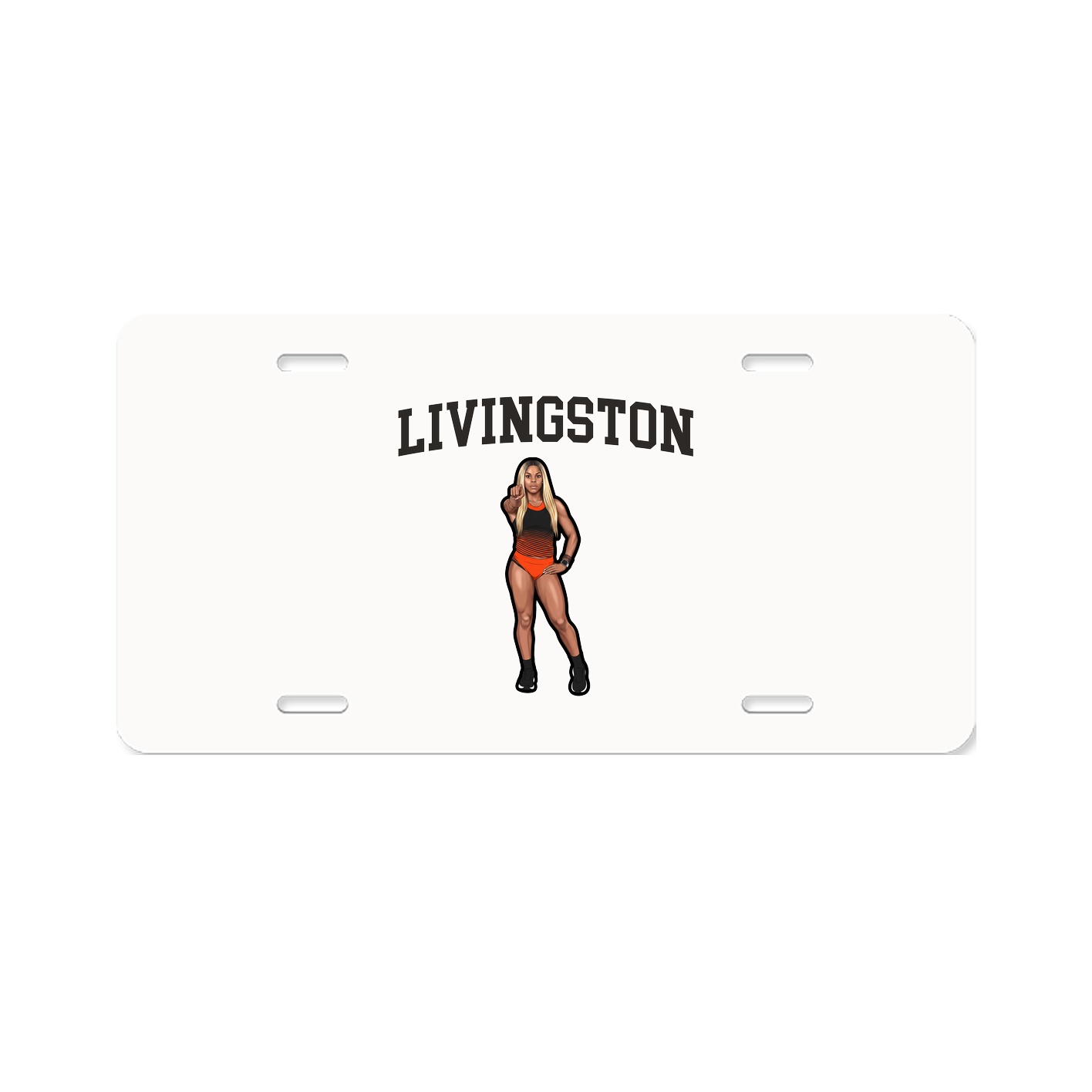 License Plate — Shirsey in Classic