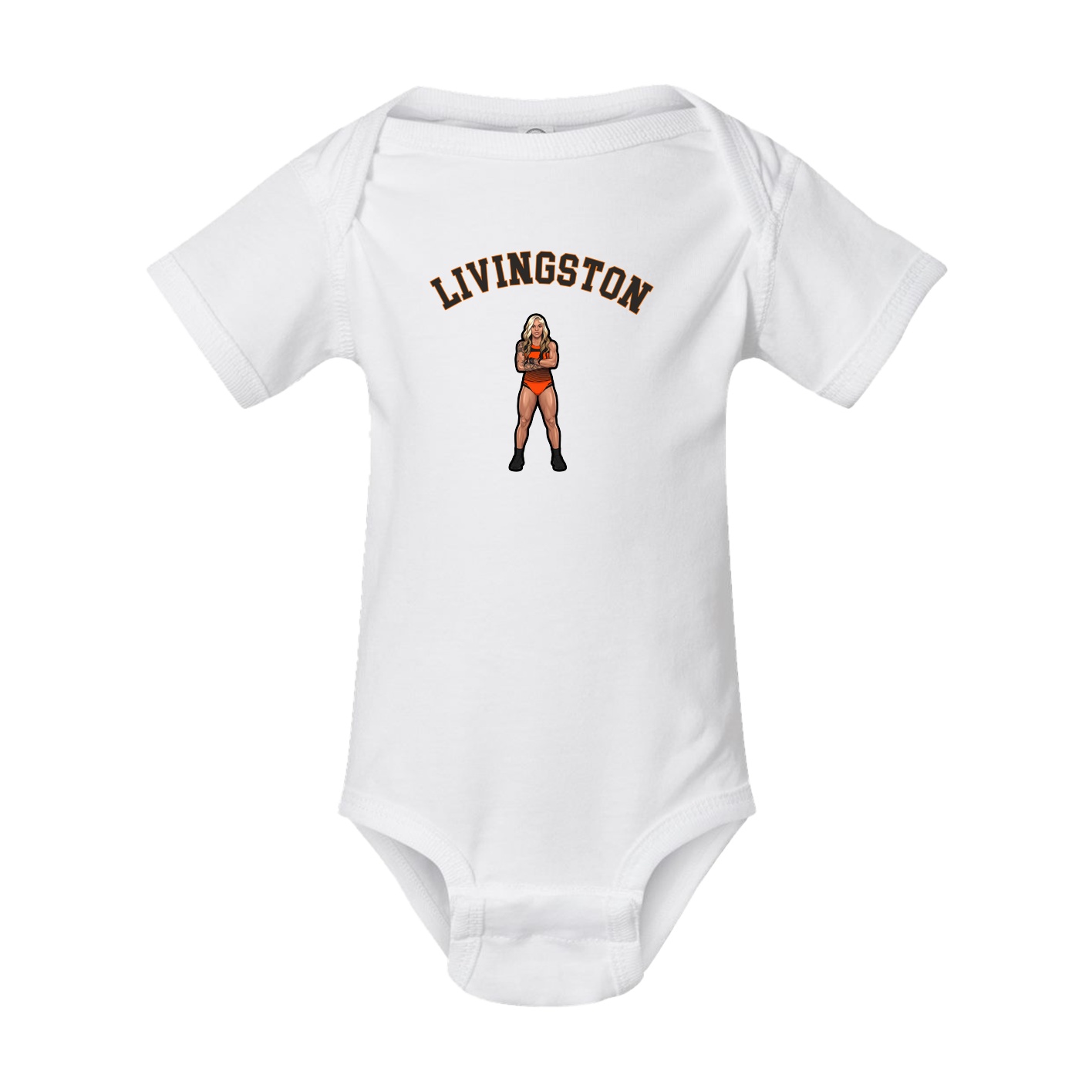Baby Onesie — Shirsey Arch in White
