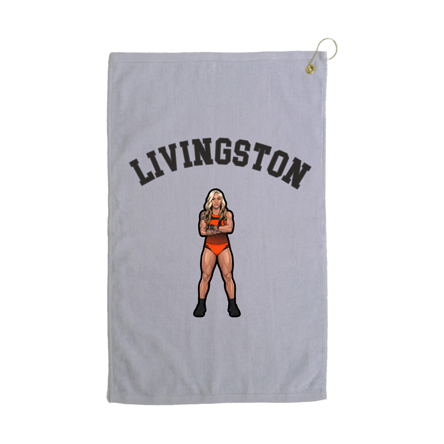Golf Towel — Shirsey Arch in Grey