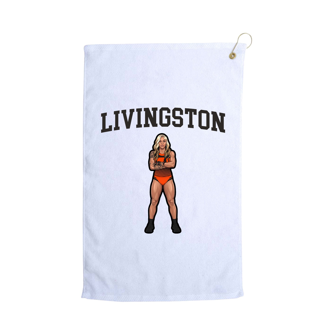Golf Towel — Shirsey in White