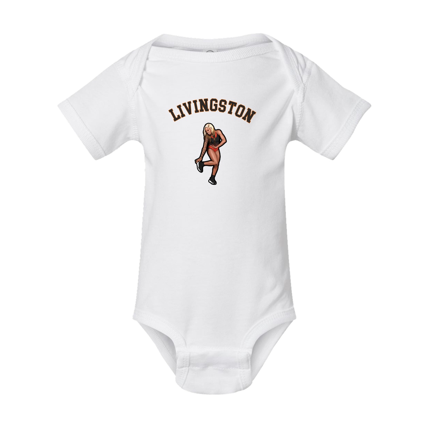 Baby Onesie — Shirsey Arch in White