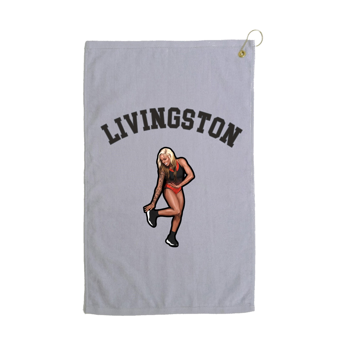 Golf Towel — Shirsey Arch in Grey