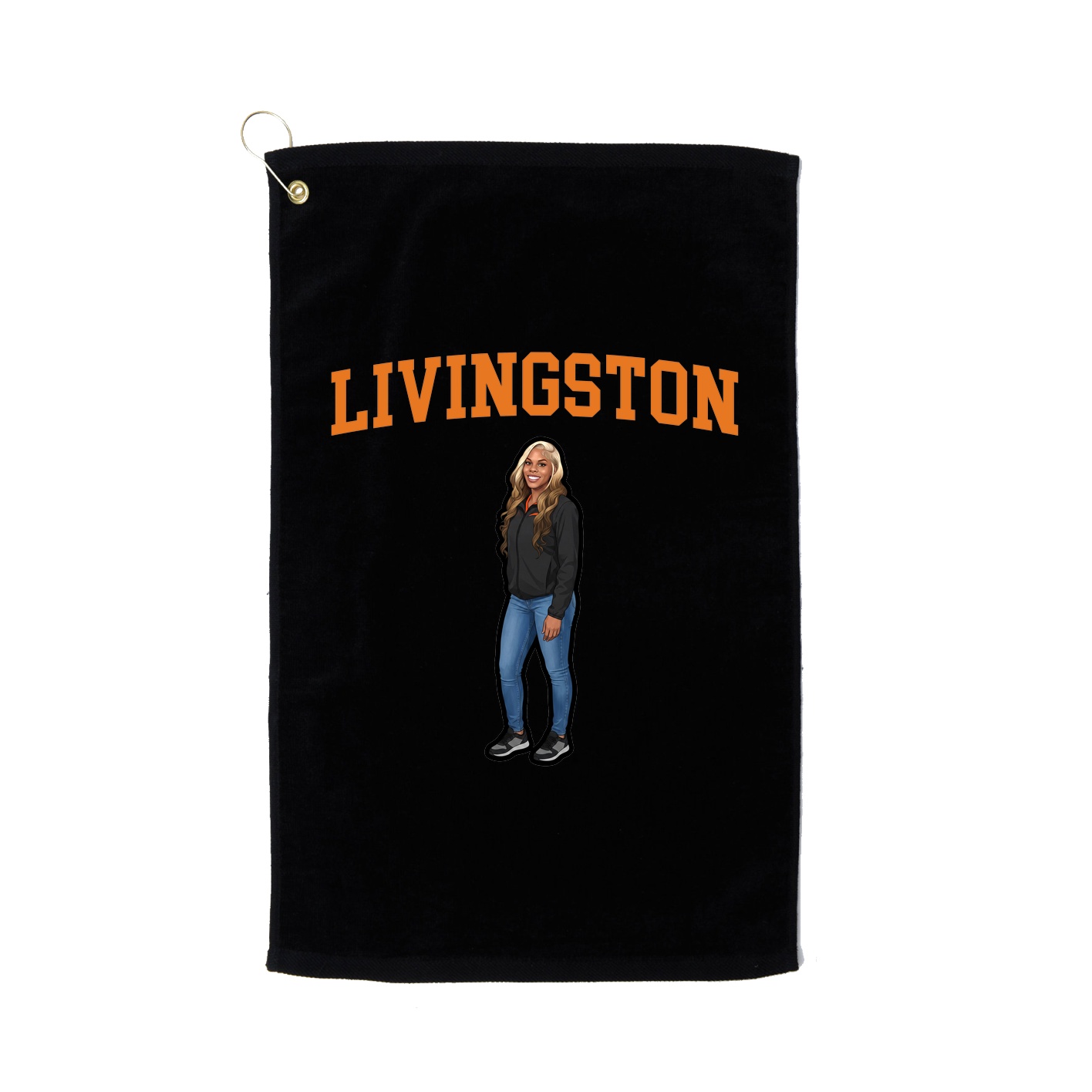Golf Towel — Shirsey in Black