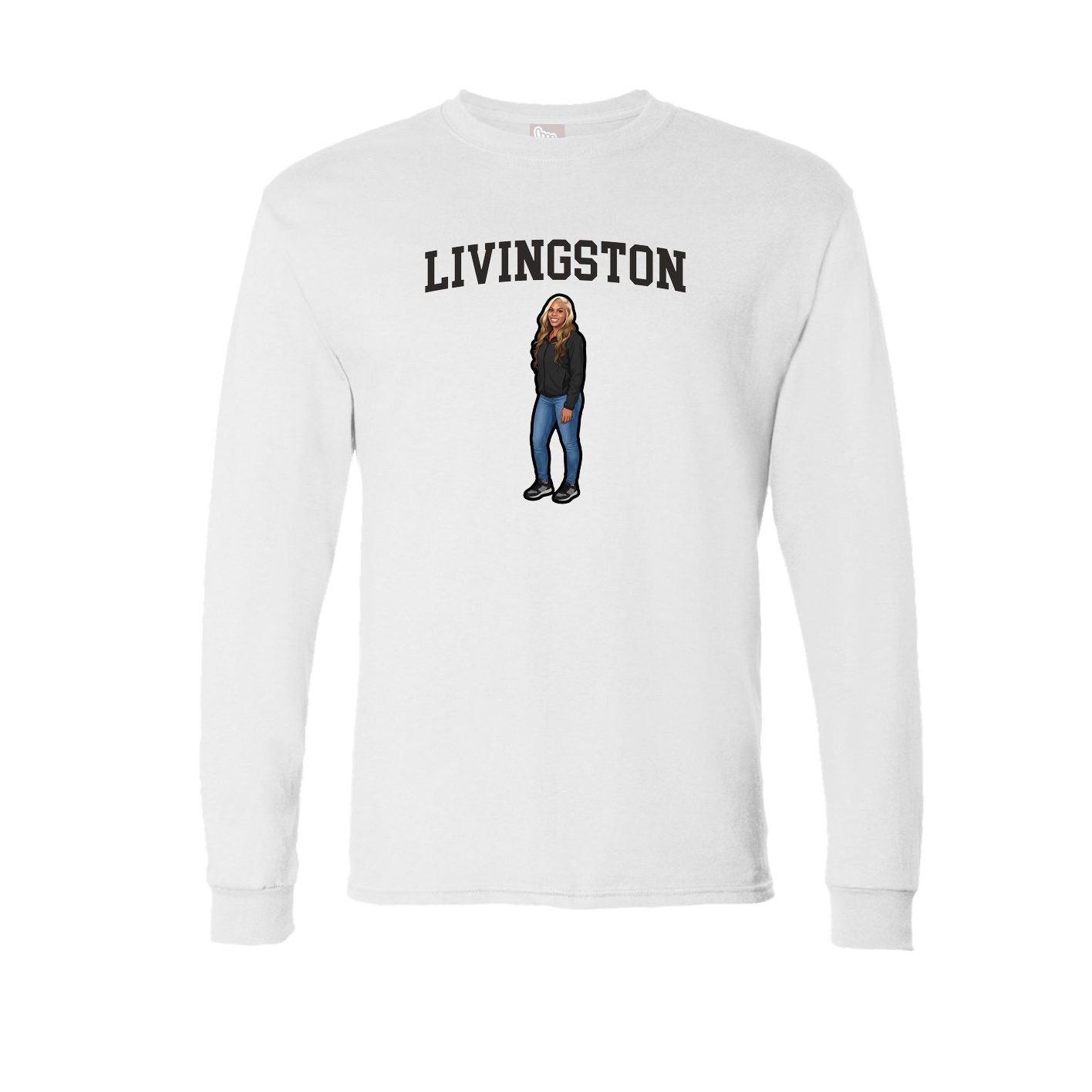 Long Sleeve Tee — Shirsey in White