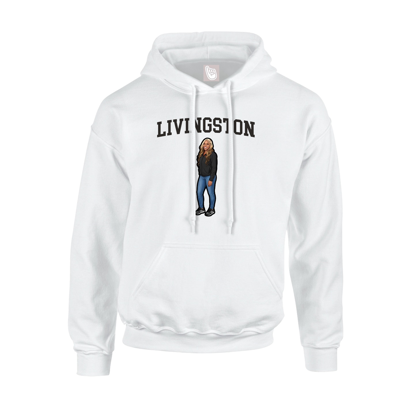 Youth Hoodie — Shirsey in White