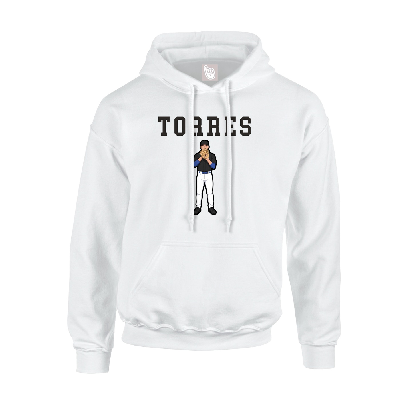 Youth Hoodie — Shirsey in White
