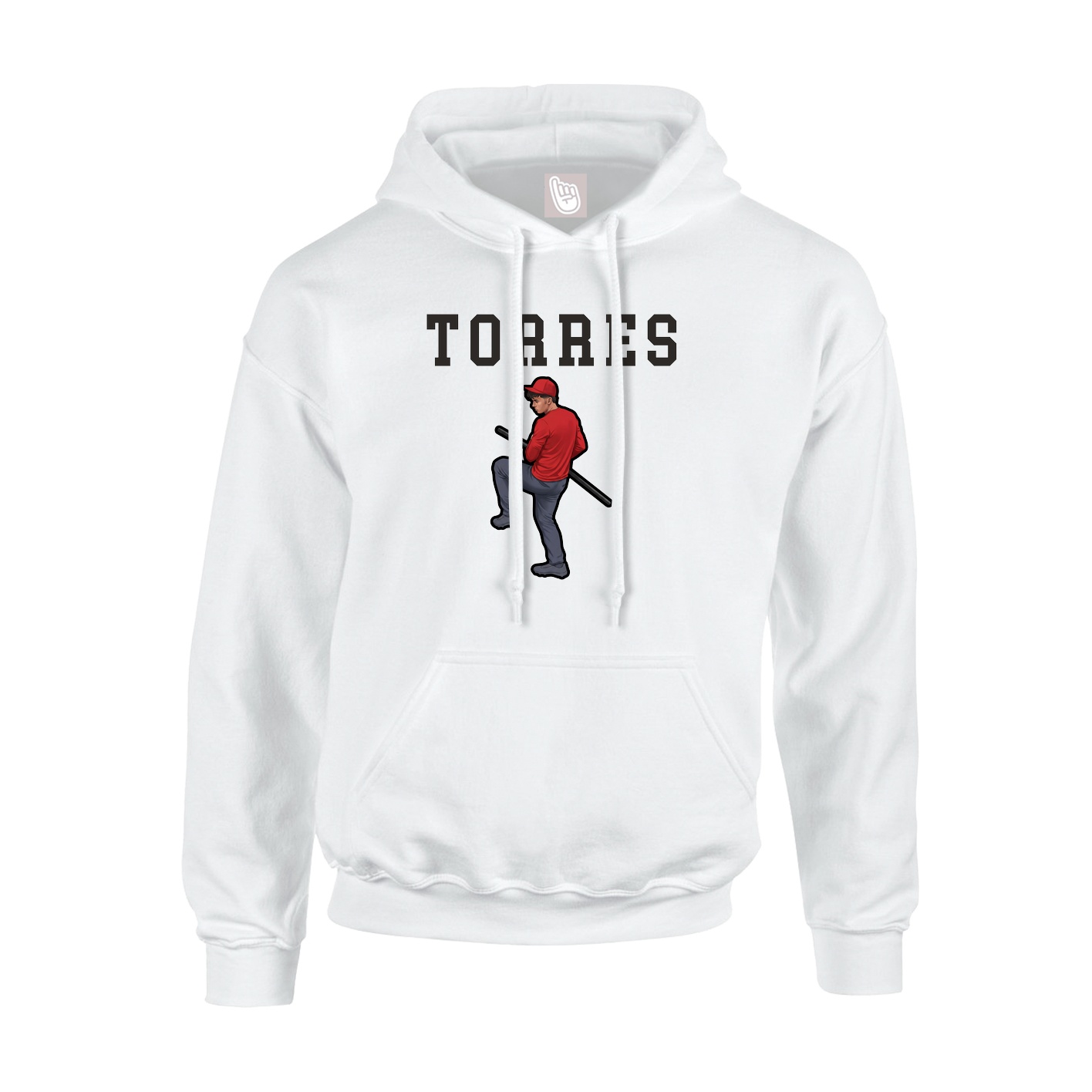 Youth Hoodie — Shirsey in White