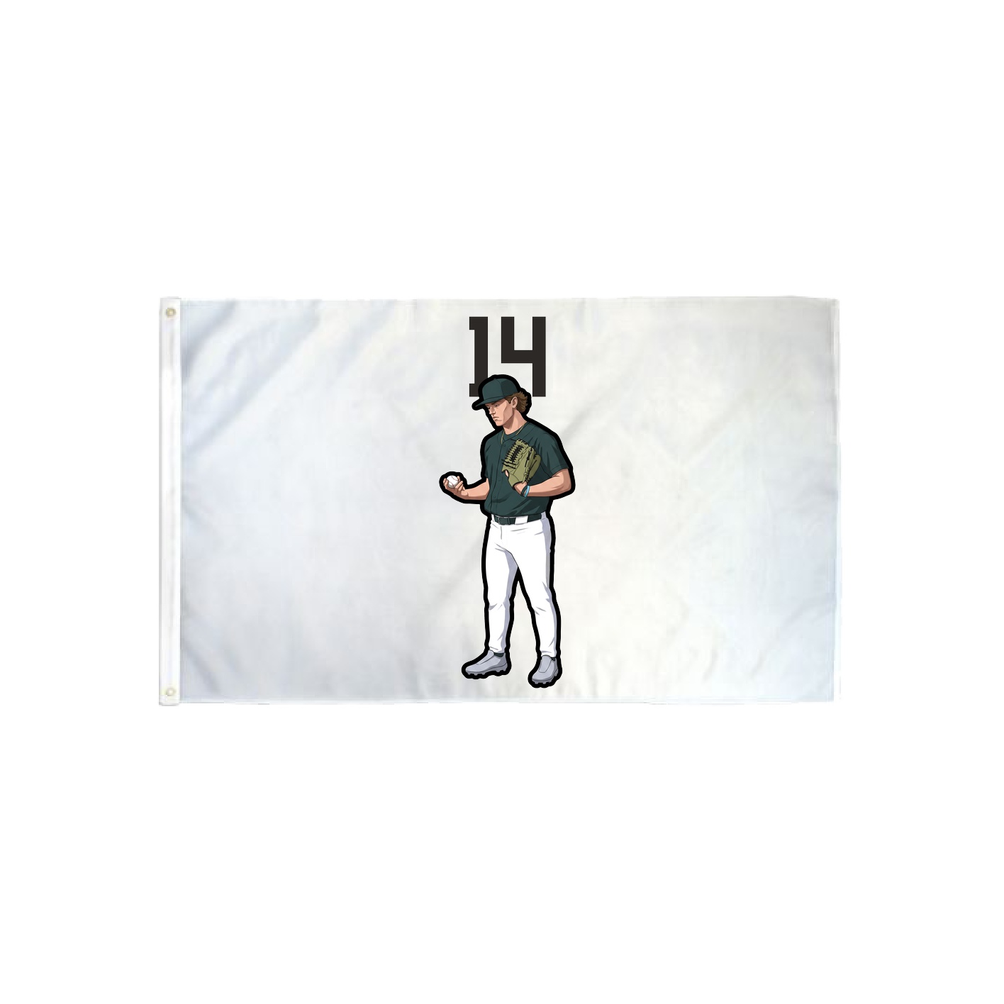 3x5 Flag — Number Top in Classic