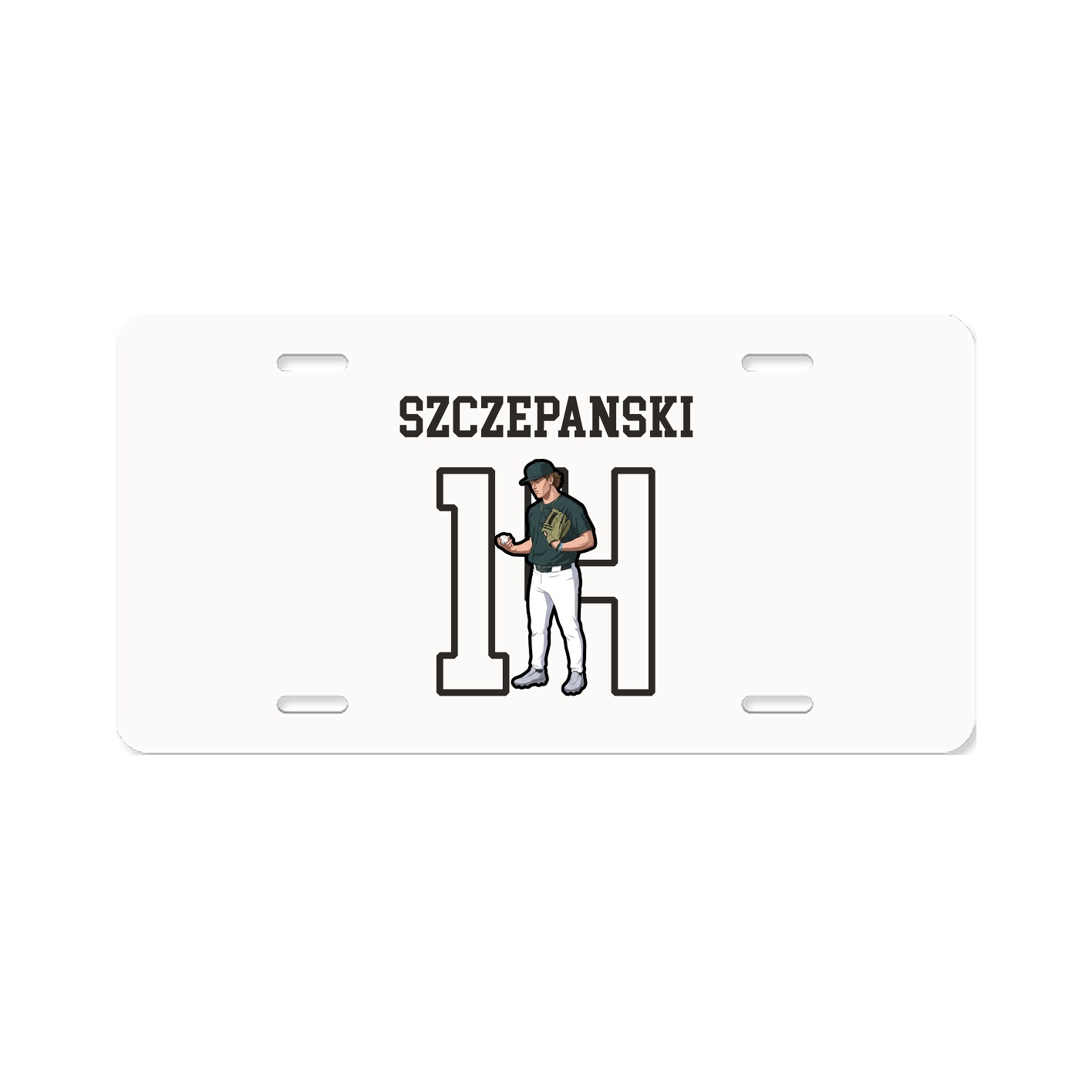 License Plate — Shirsey in Classic