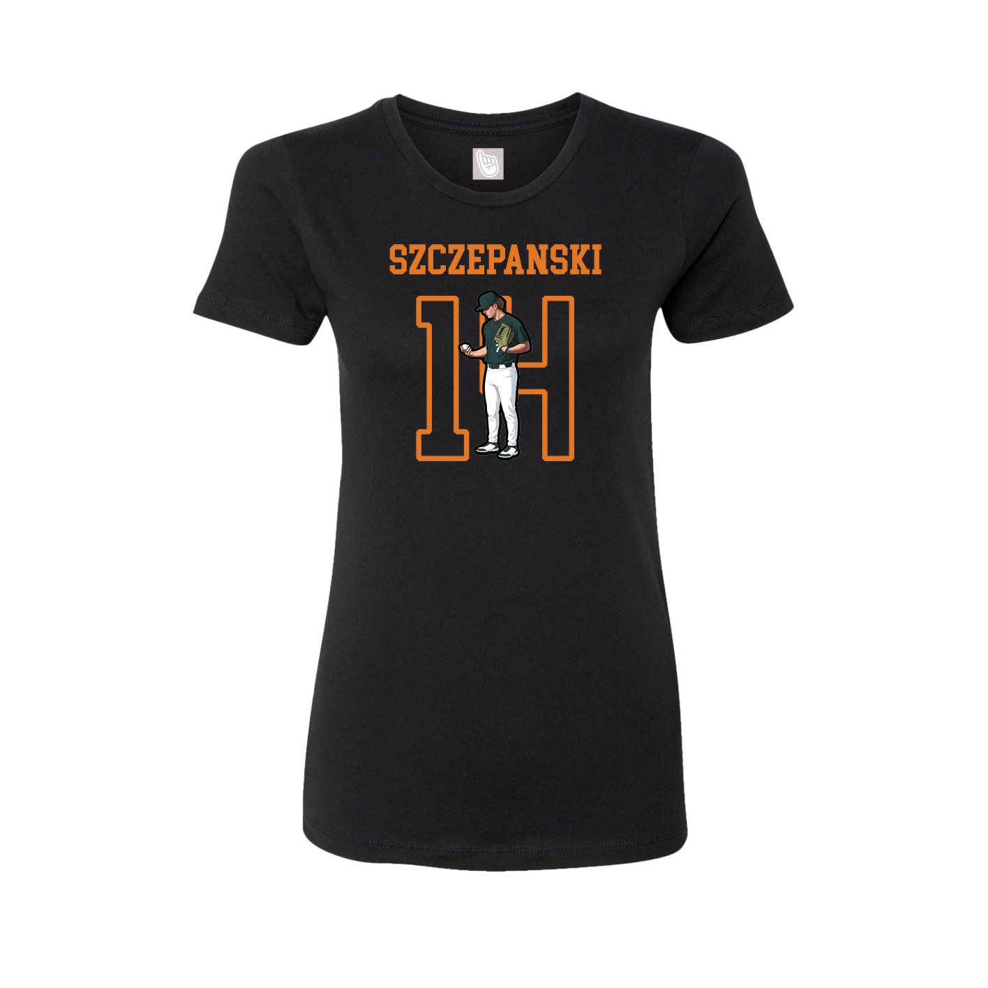 Fitted Women's Tee — Shirsey in Black