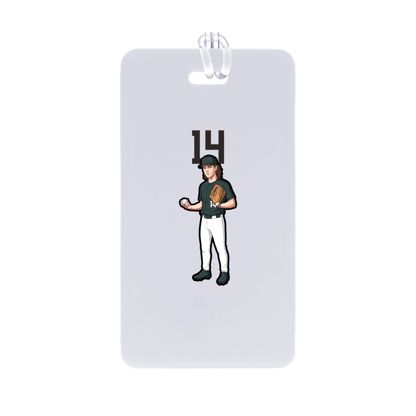 Bag Tag — Number Top in Classic
