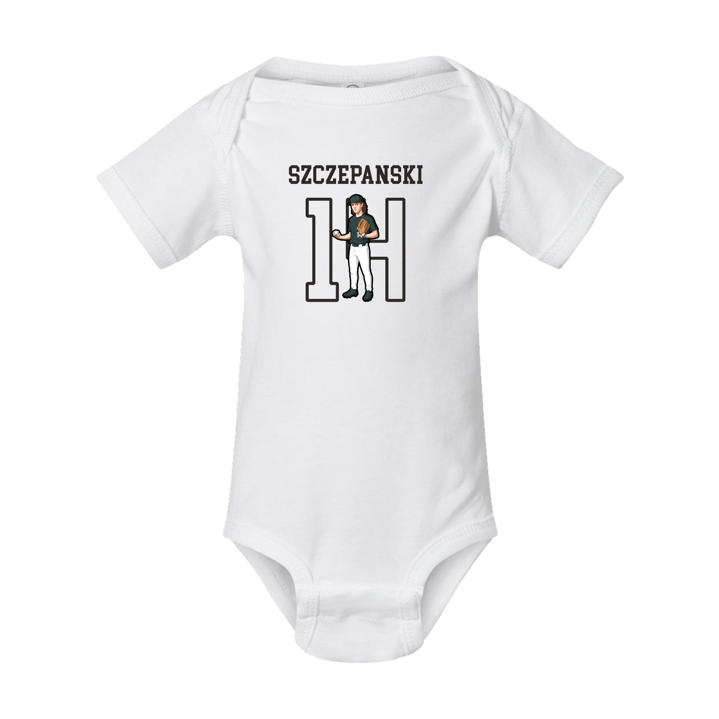 Baby Onesie — Shirsey in White