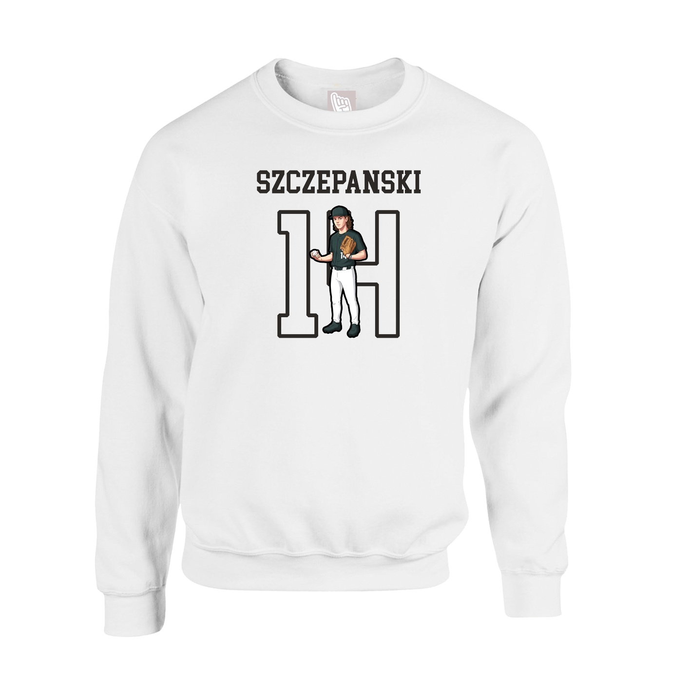 Fleece Crew — Shirsey in White