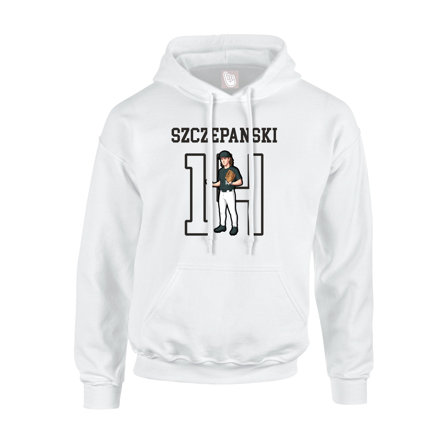 Youth Hoodie — Shirsey in White