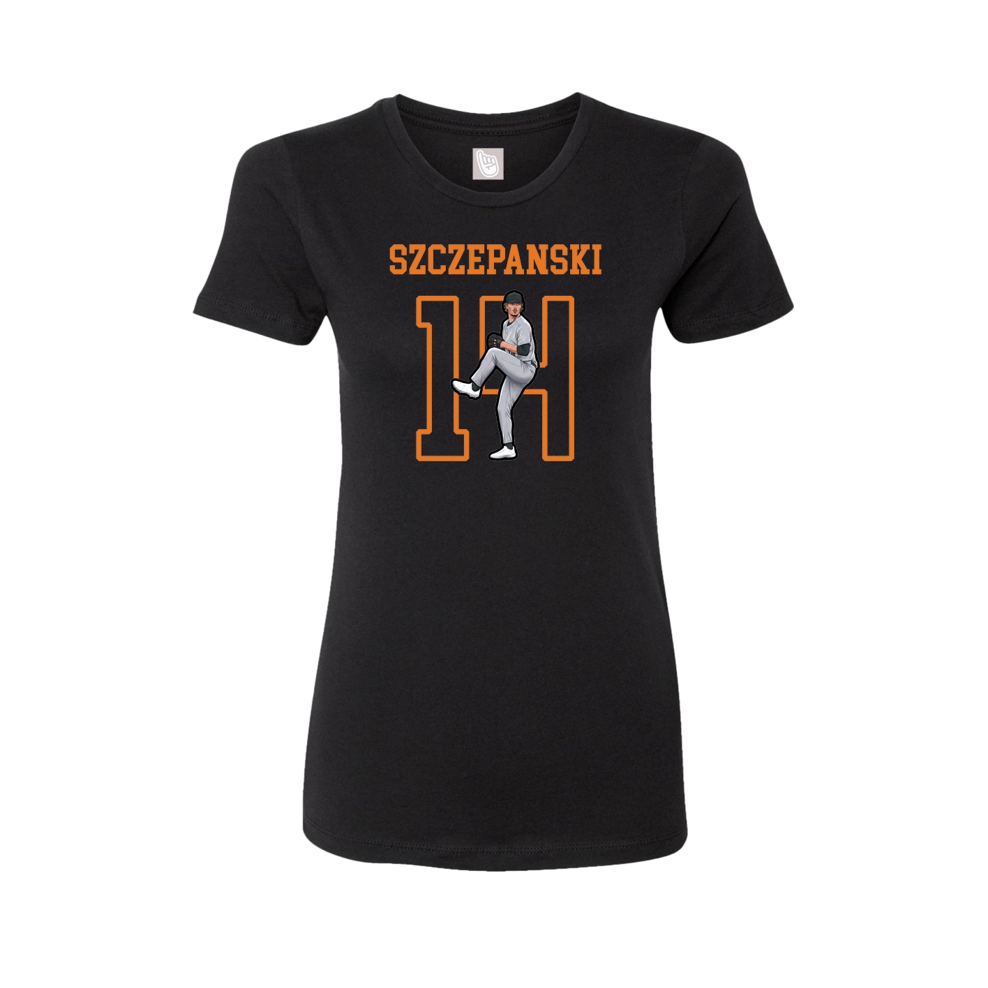 Fitted Women's Tee — Shirsey in Black