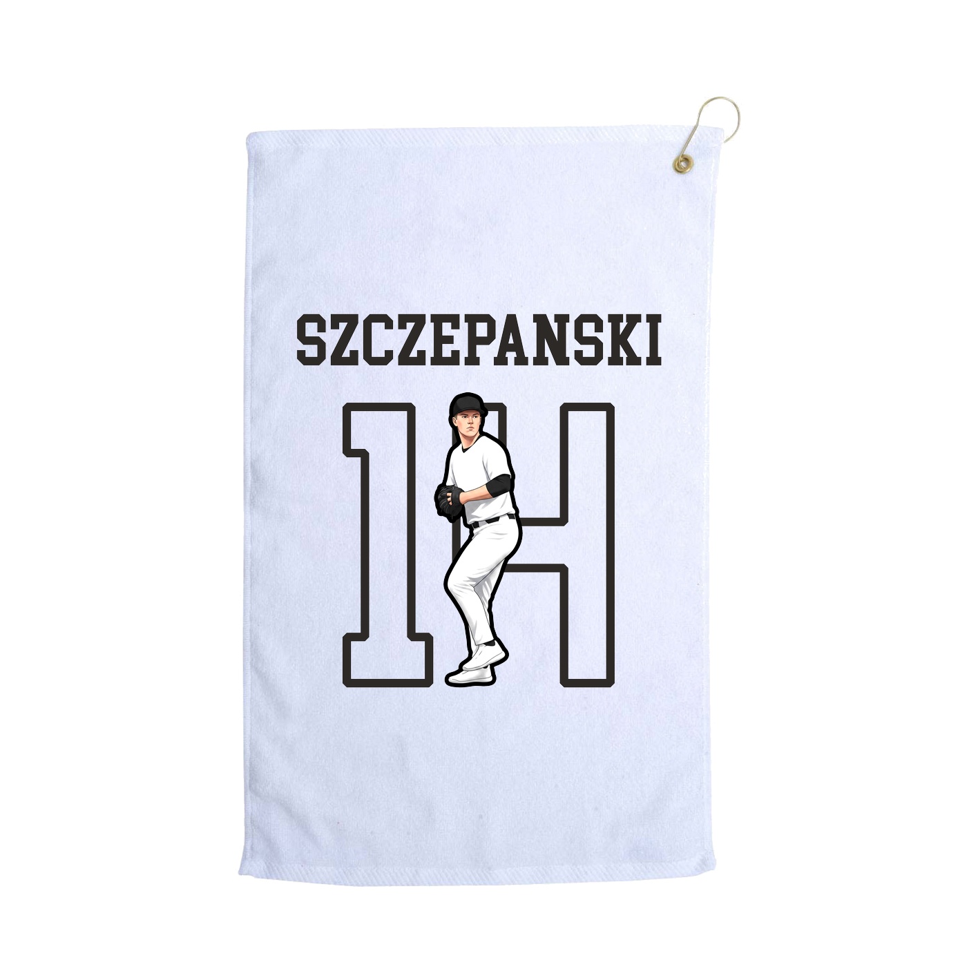 Golf Towel — Shirsey in White