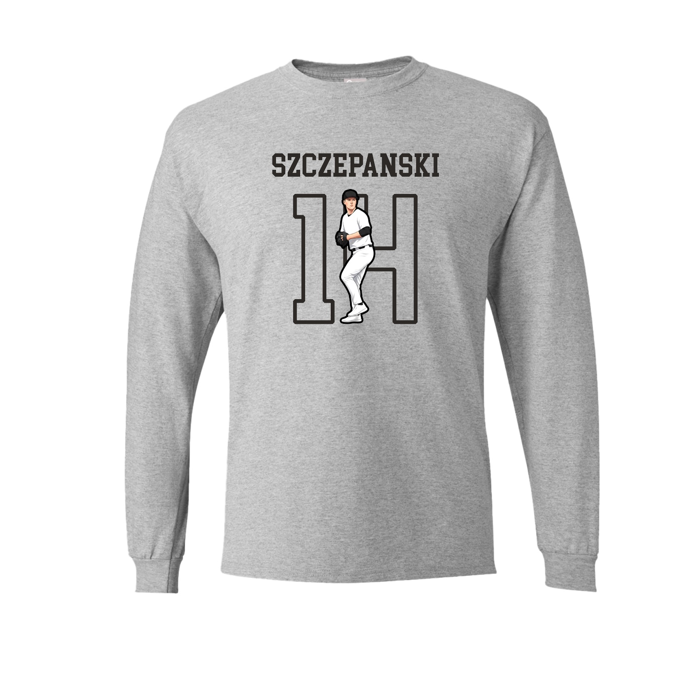 Long Sleeve Tee — Shirsey in Grey