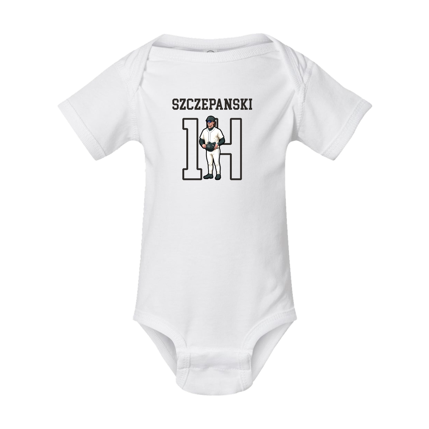 Baby Onesie — Shirsey in White