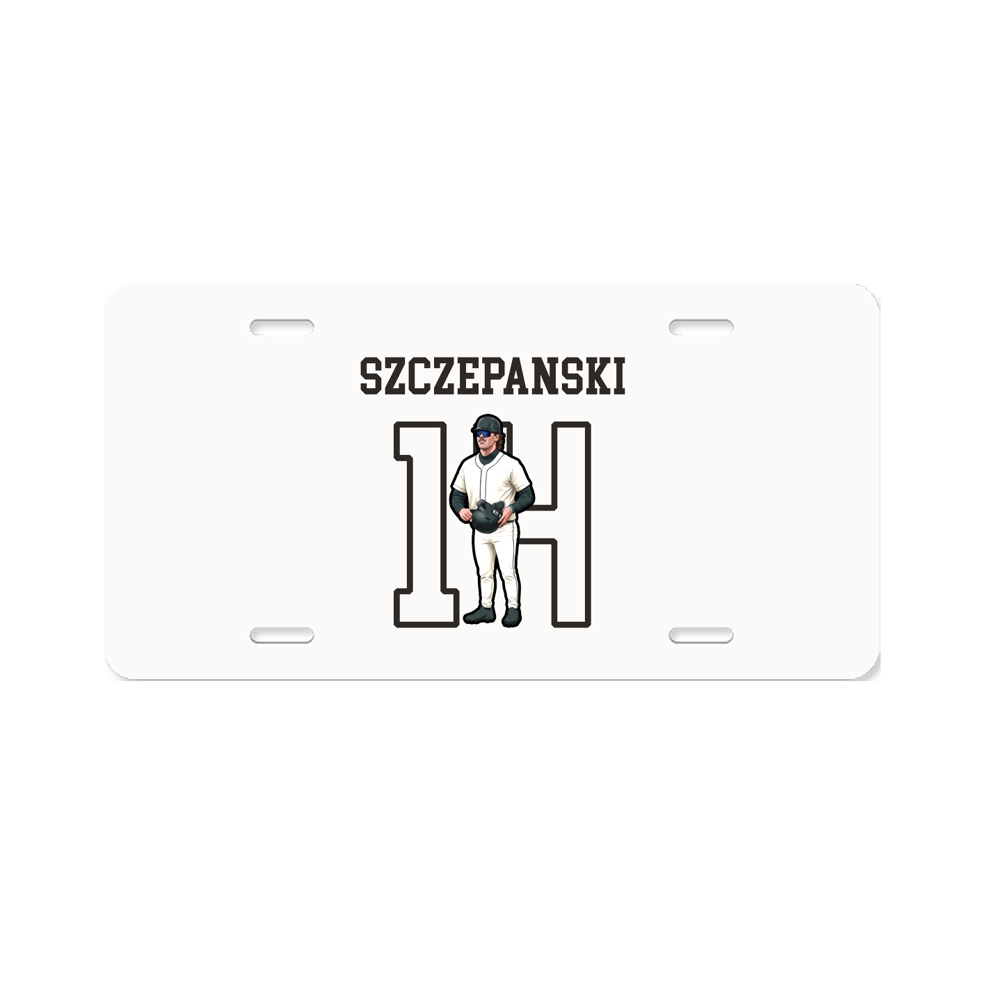 License Plate — Shirsey in Classic