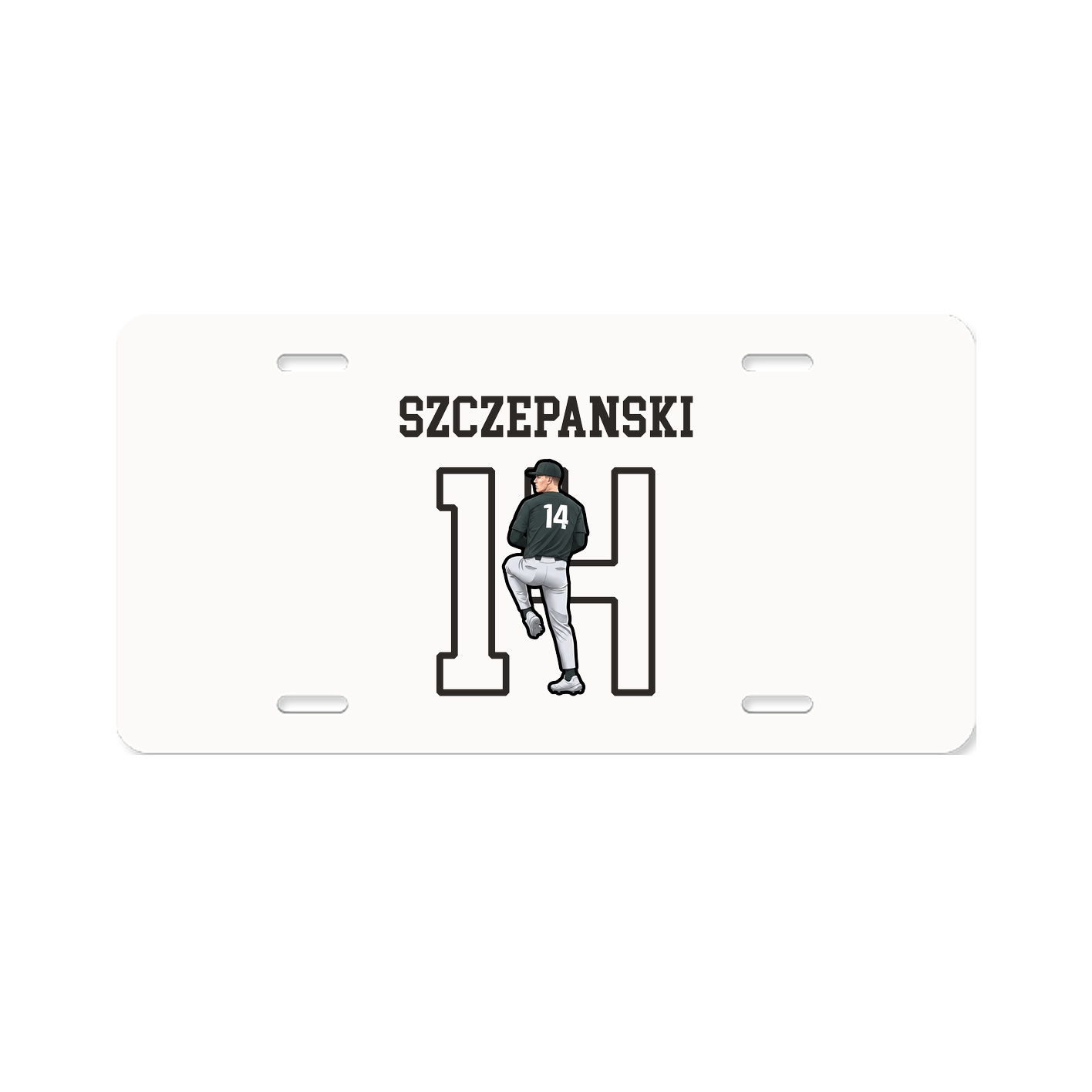 License Plate — Shirsey in Classic