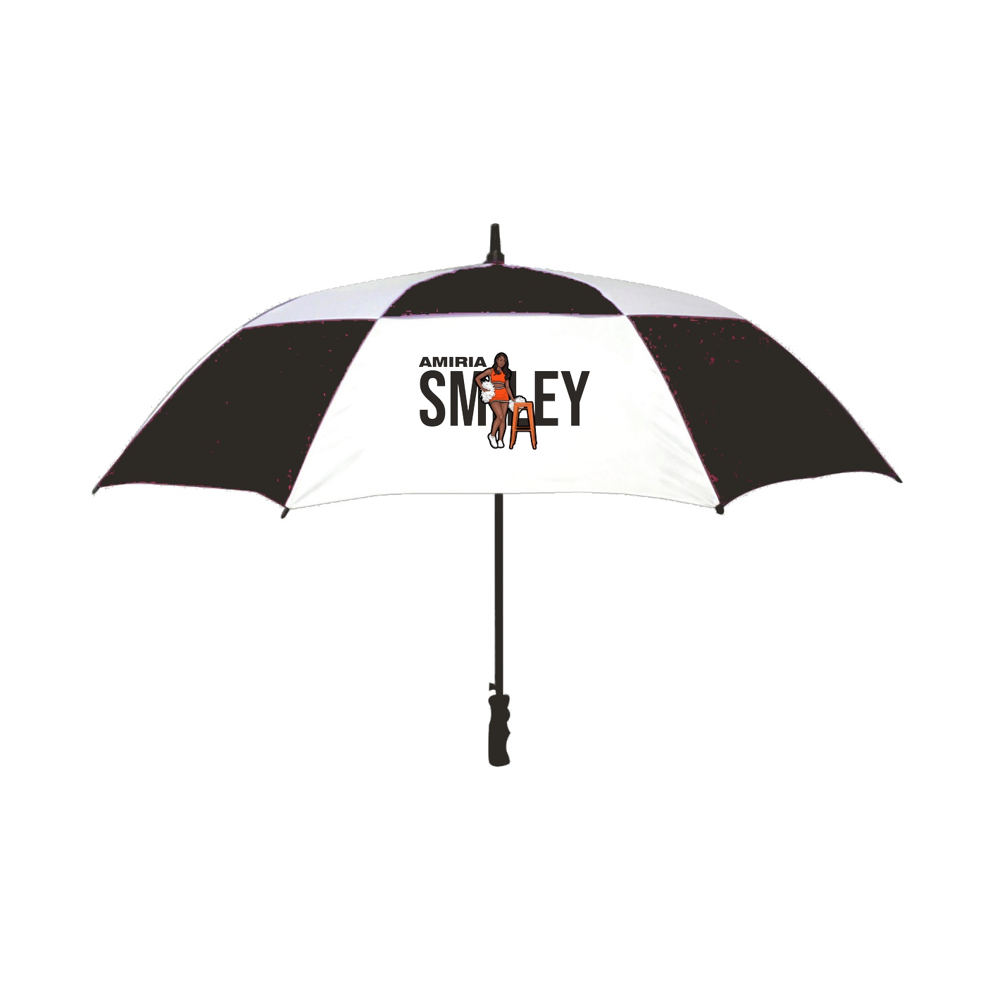 Golf Umbrella — Player Name in Black