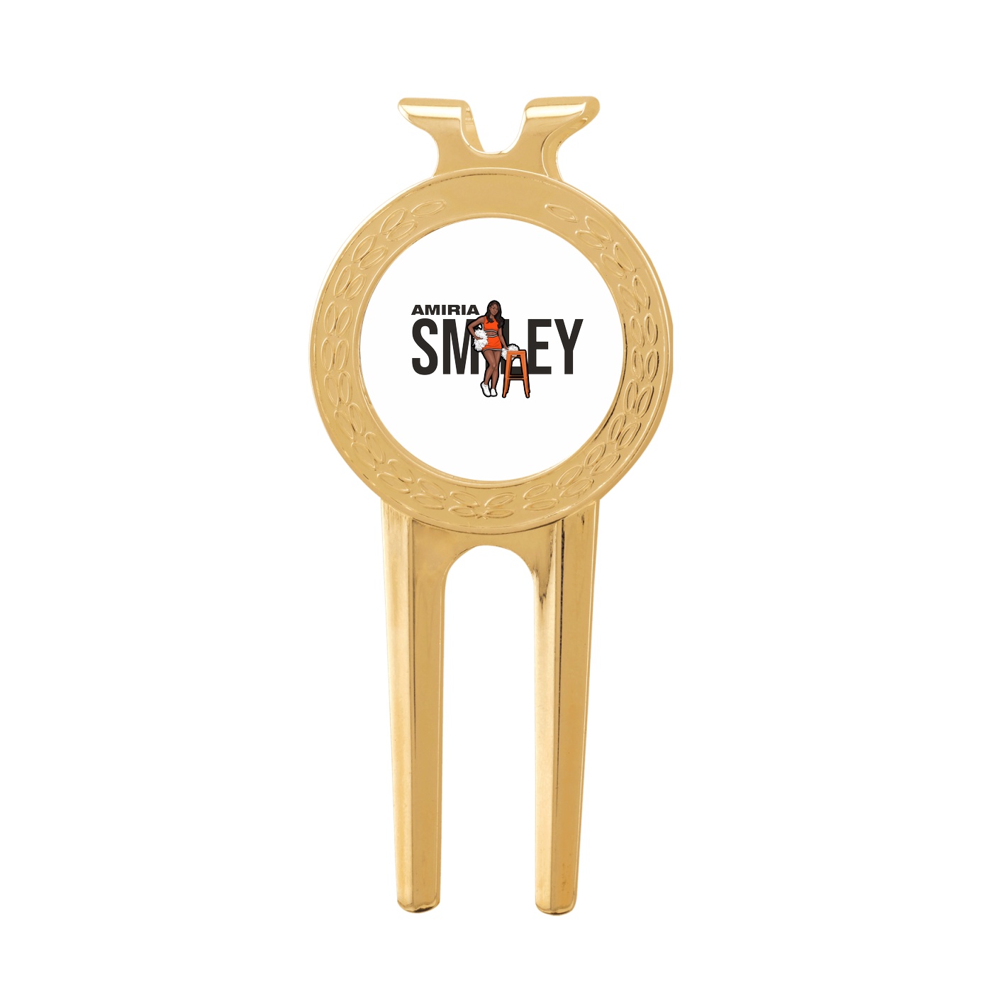 Divot Tool with Ball Marker — Player Name in Classic