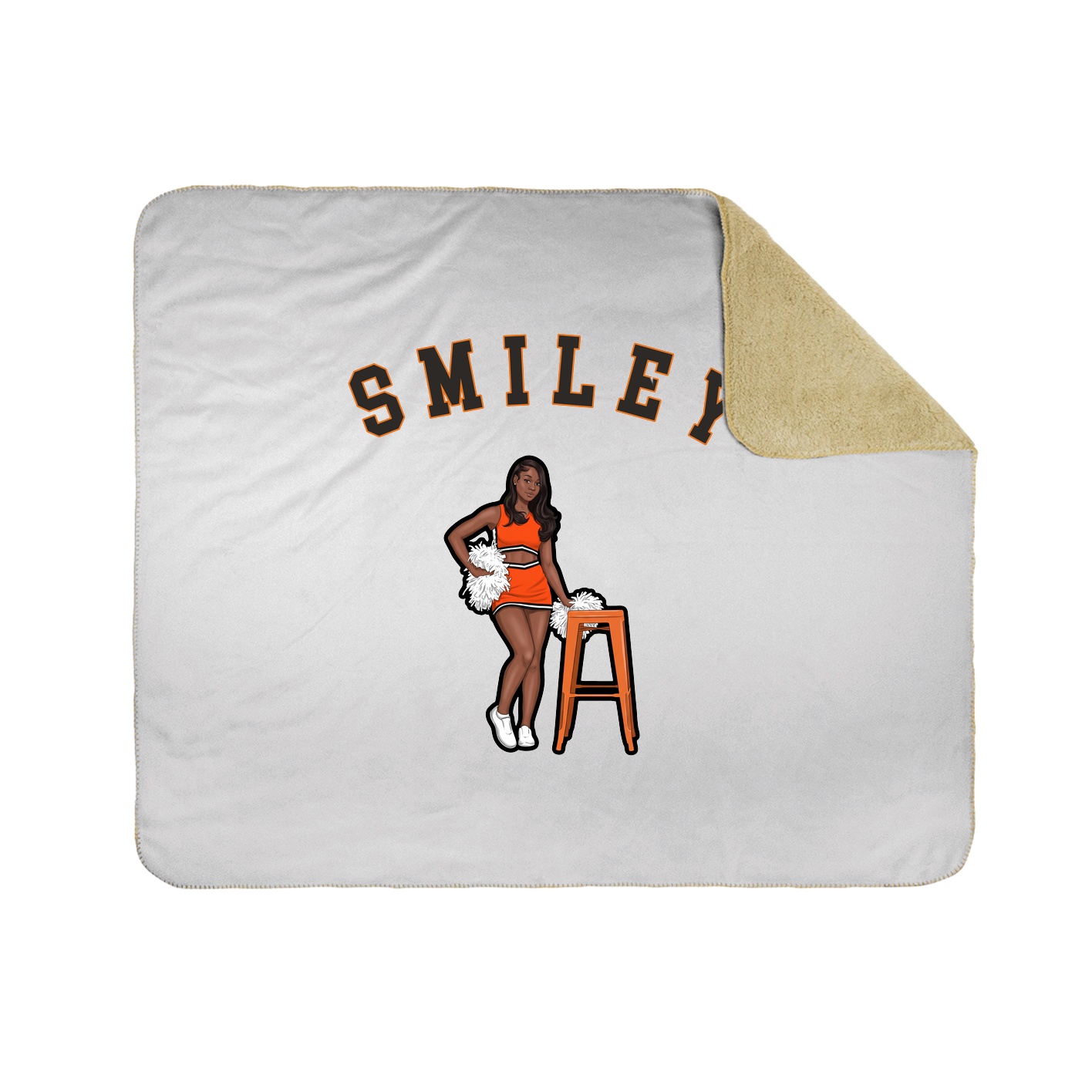 Throw Blanket — Shirsey Arch in White