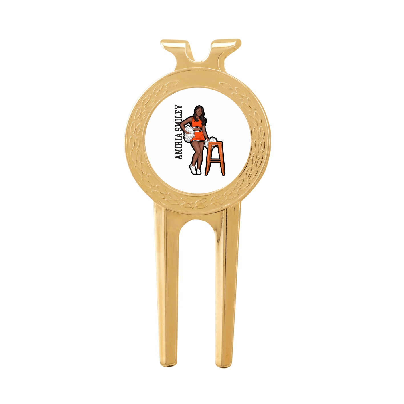 Divot Tool with Ball Marker — Name Vertical in Classic