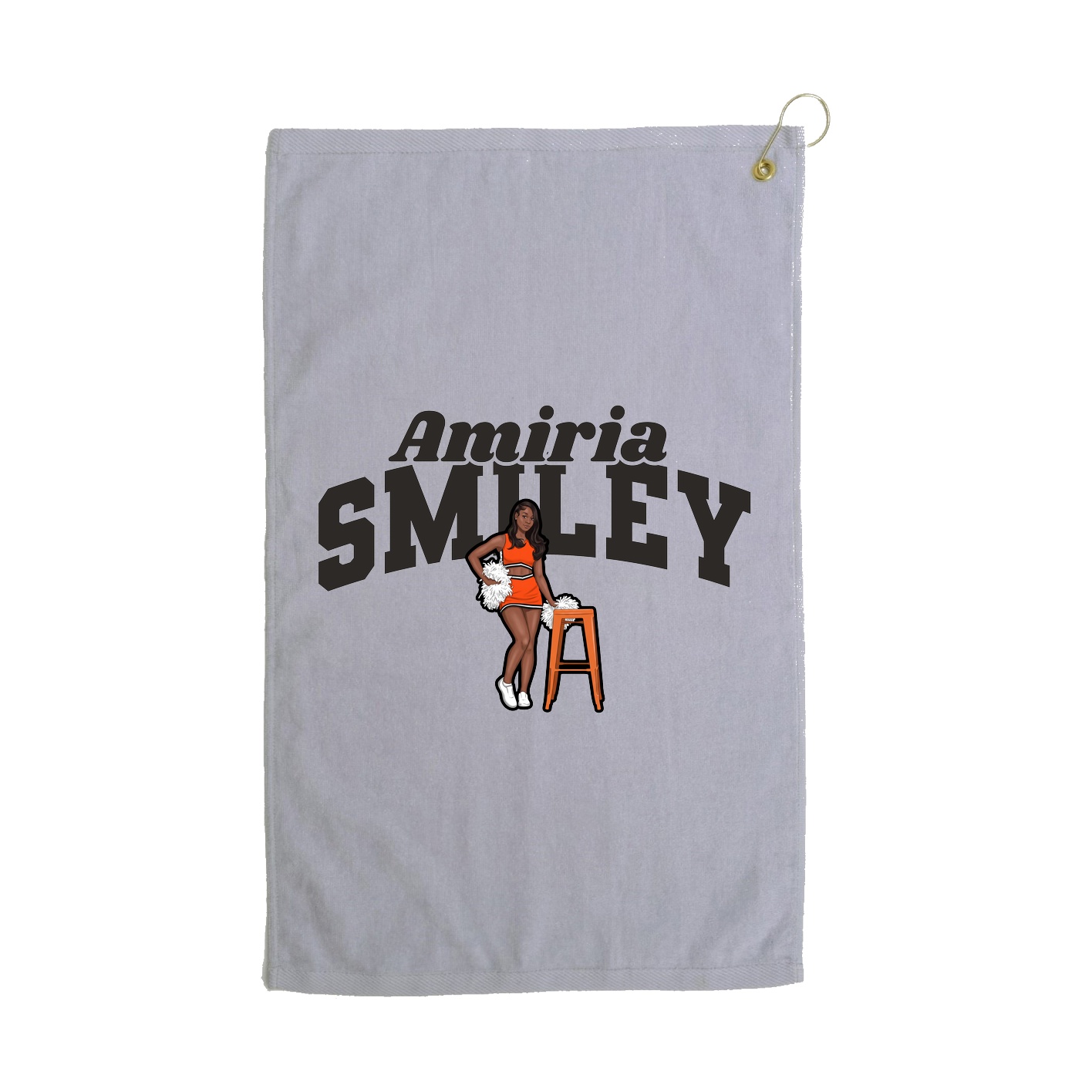 Golf Towel — Signature Arch in Grey