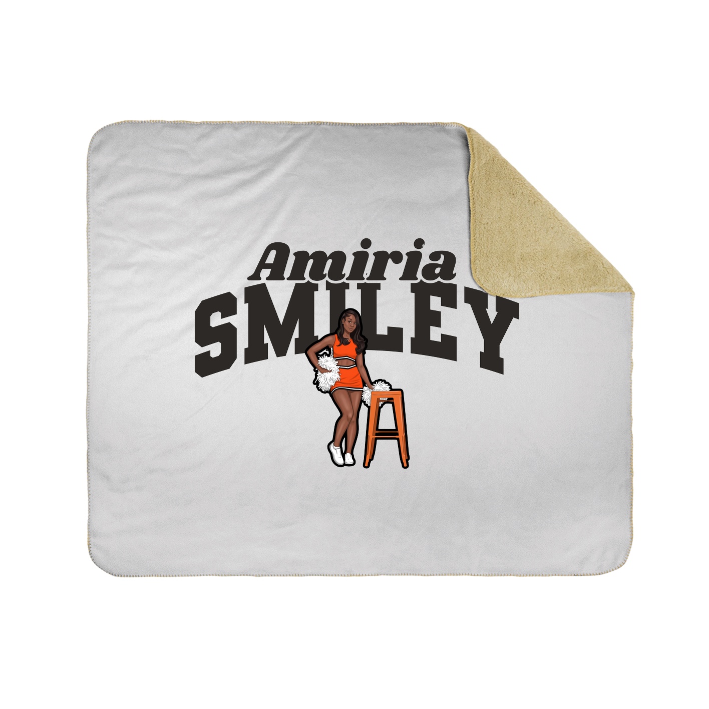 Throw Blanket — Signature Arch in White