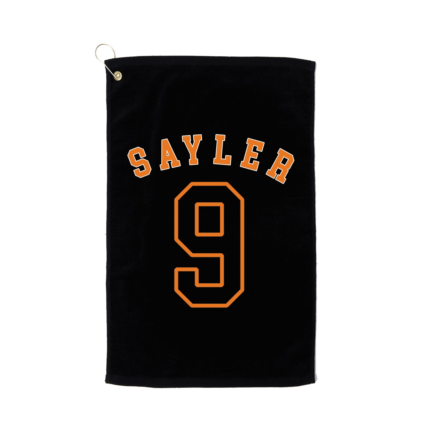 Golf Towel — Shirsey Arch in Black