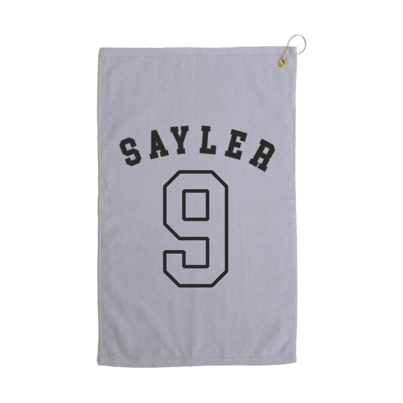 Golf Towel — Shirsey Arch in Grey