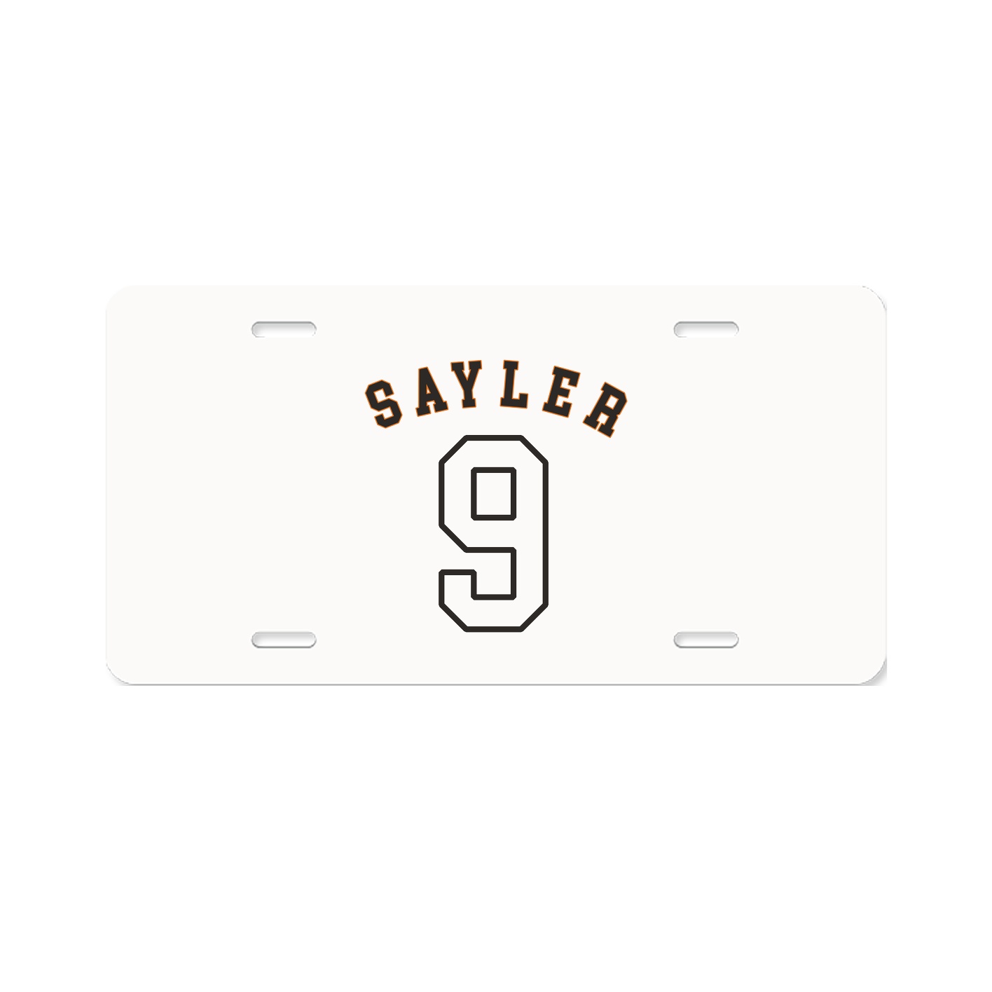 License Plate — Shirsey Arch in Classic