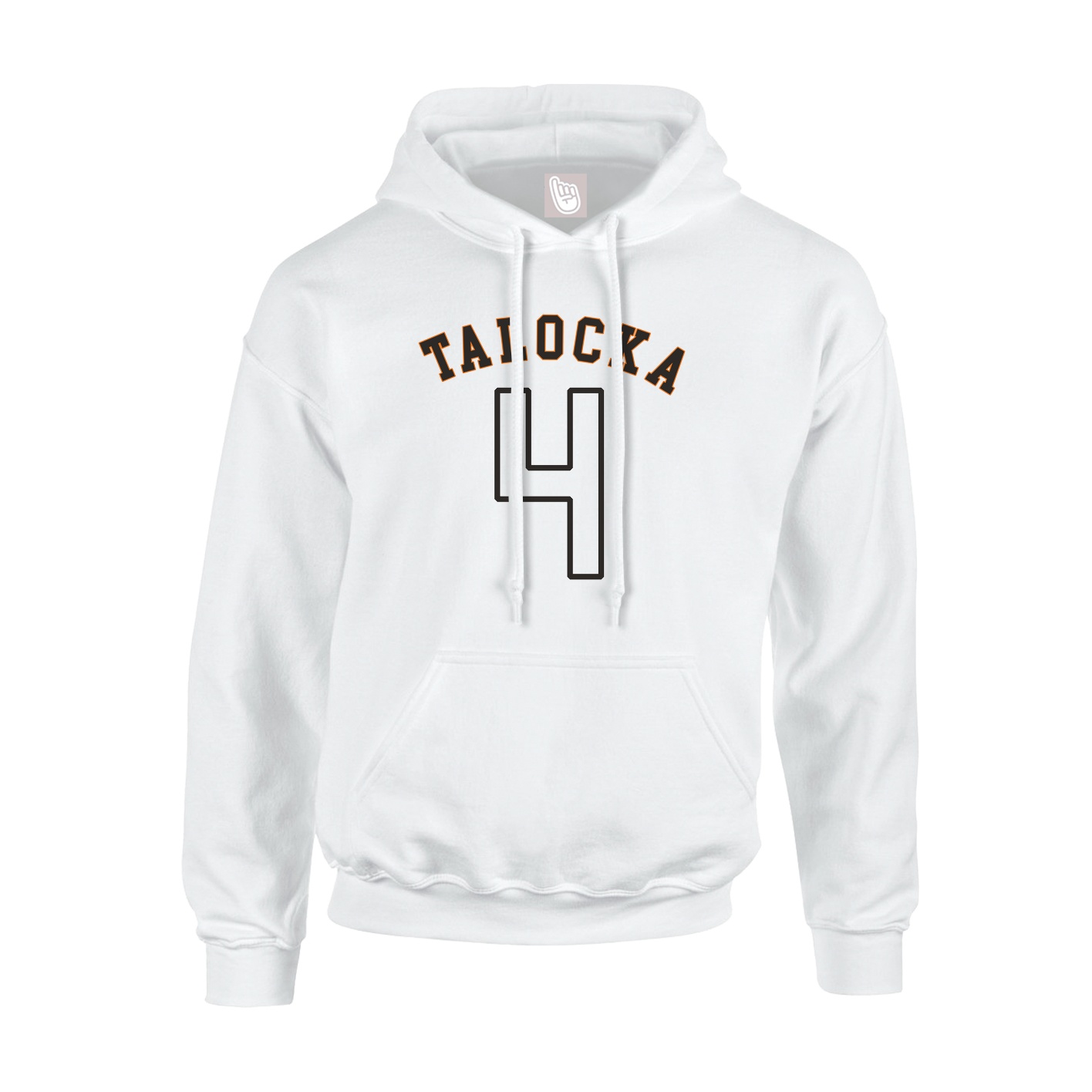 Youth Hoodie — Shirsey Arch in White