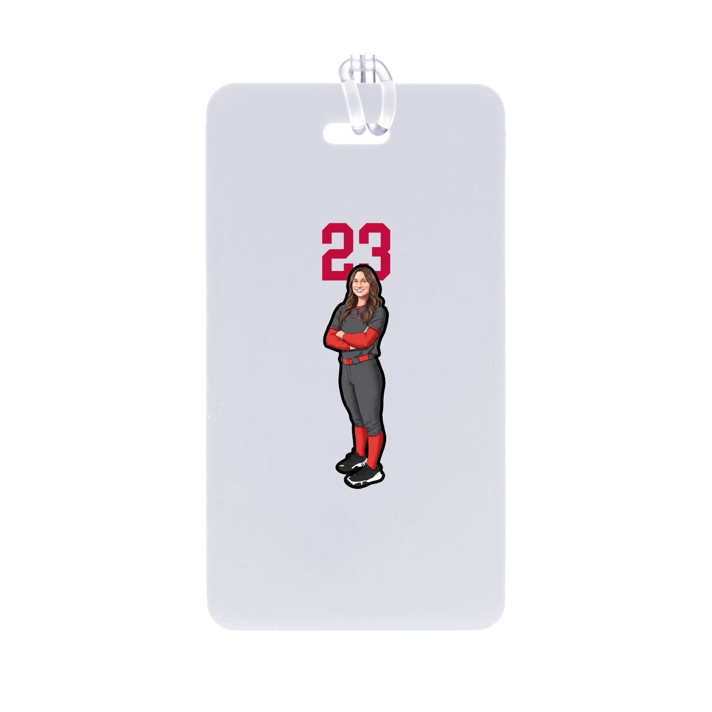 Bag Tag — Number Top in Classic