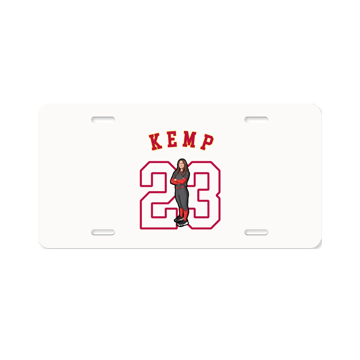 License Plate — Shirsey Arch in Classic