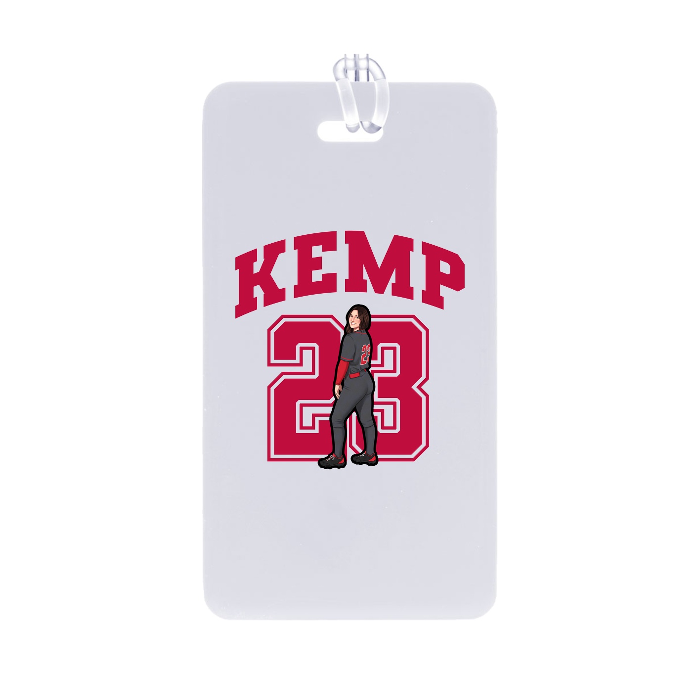 Bag Tag — Number in Classic