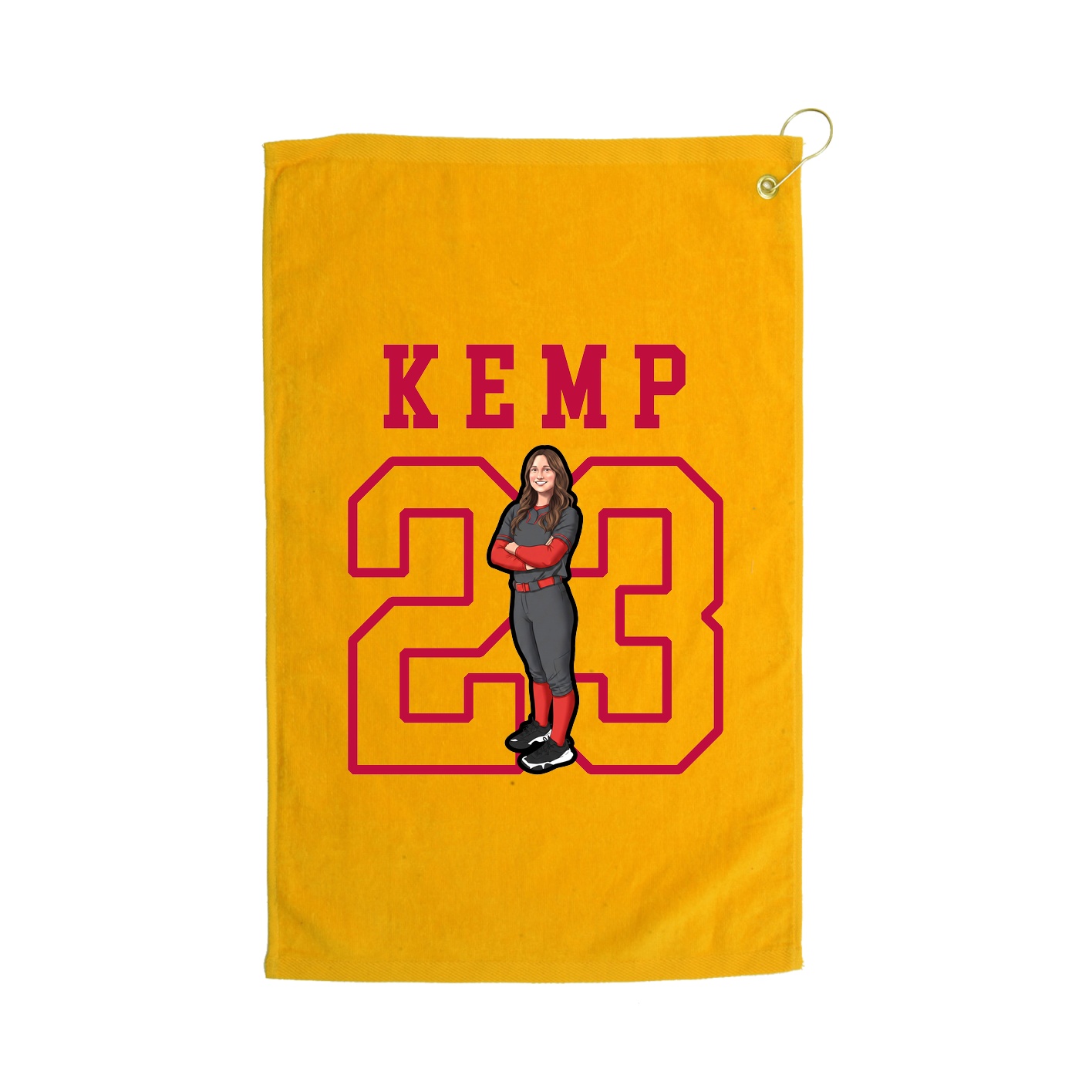 Golf Towel — Shirsey in Gold