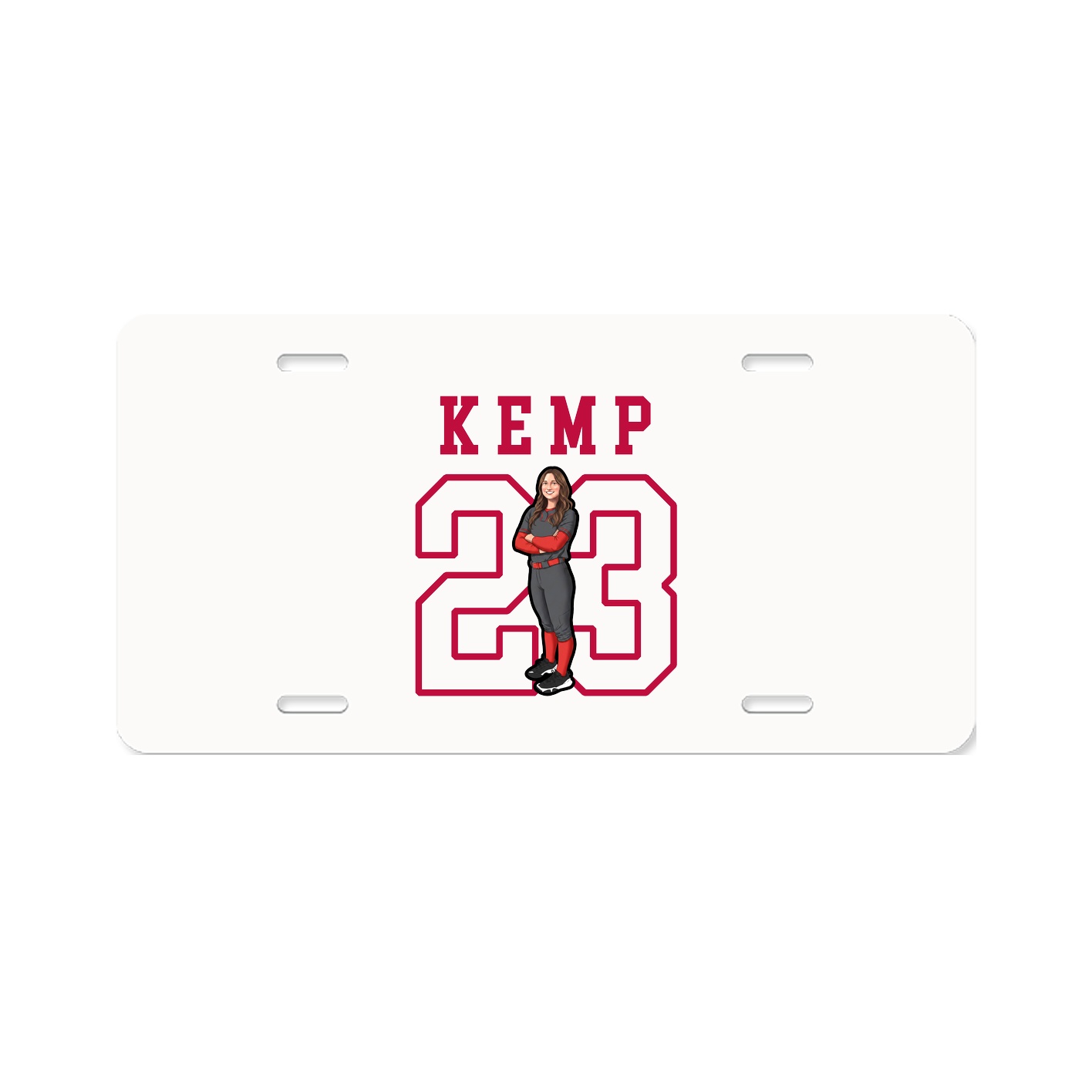 License Plate — Shirsey in Classic