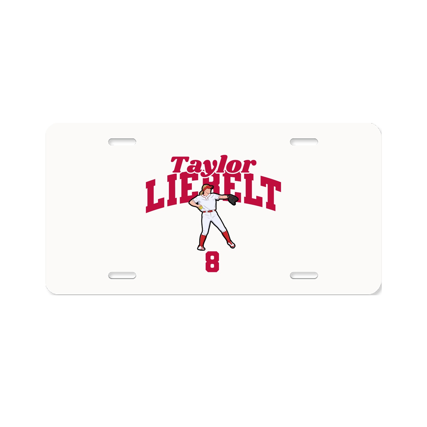 License Plate — Signature Arch in Classic