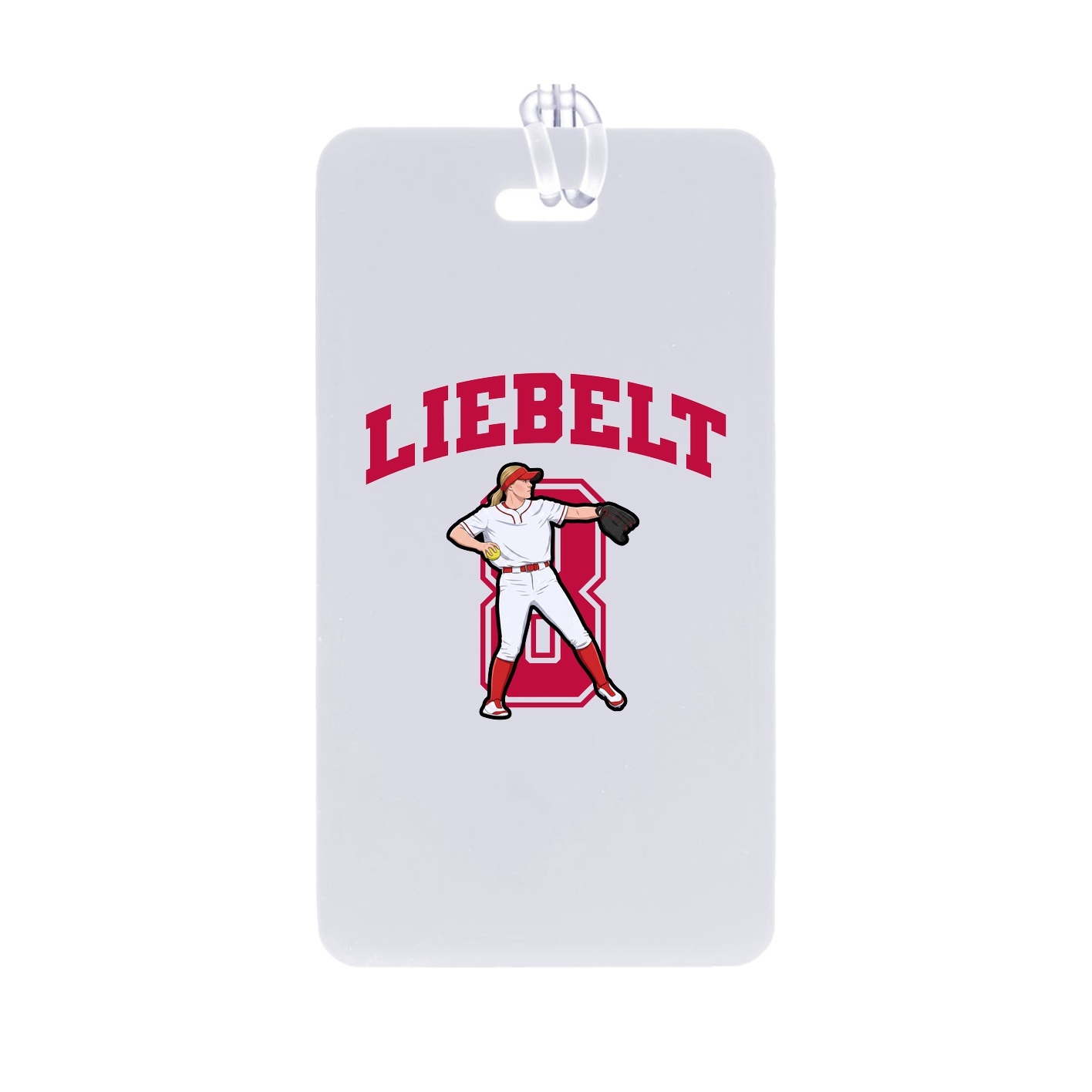 Bag Tag — Number in Classic